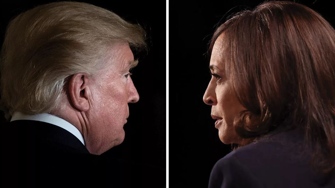 Donald Trump y Kamala Harris