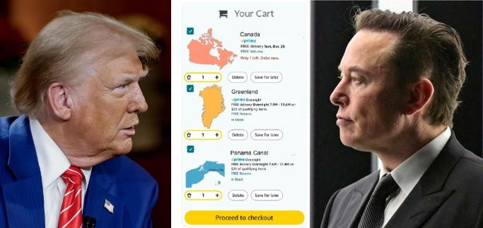 Donald Trump y Elon Musk, tendencias